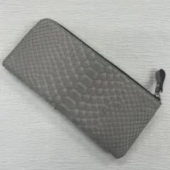 ヘビ皮（パイソン）L字長財布
