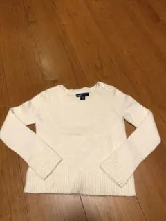 gap ふわふわニット　120 ホワイト