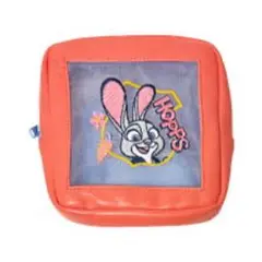 メーカー直営 ディズニー 合成メッシュ刺繍ポーチ ズートピア2 ジュディ　新品