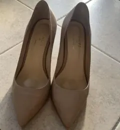 SHIPS ベージュ パンプス22.5cm