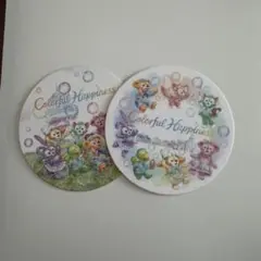 ダッフィーフレンズ 20周年 コースター