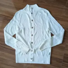 Callaway アイボリー ニットジャケット