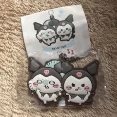 ちいかわ×サンリオキャラクターズ なかよしラバーマスコット モモンガ クロミ