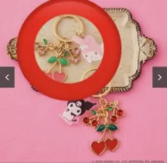 サンリオ きらきらフルーツチャームBOOK ハートさくらんぼ マイメロディ