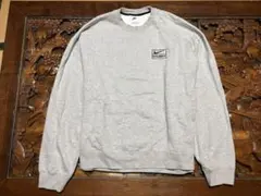 Nike x Stussy グレー トレーナー　スウェット　ボックスロゴ