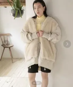 【セール】LOWRYS FARM ボアベスト＆ブルゾン2Pセット