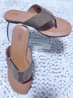 【新品】 ugg アグ サンダル レザー 24cm