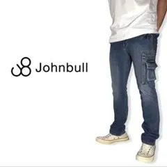 JOHN BULL｜デニムカーゴスリムストレートデニムMジョンブルアメカジ