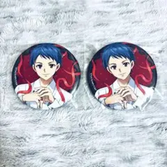 KING OF PRISM 推しちゃれ　グリッター缶バッジ　シン　②