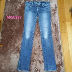 MOUSSY サイズ25 ストレートデニム パンツのサムネイル