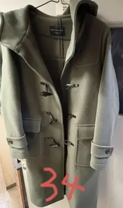 MACPHEE オリーブグリーンダッフルコート