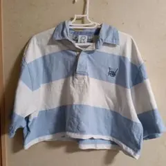 REMADE bySPINNS リメイクラガーシャツ ショート丈