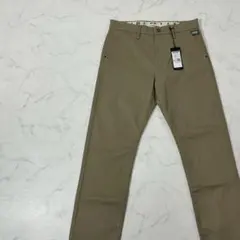美品 G-STAR RAW 切替 ジッパーフライ ロゴ チノ パンツ 26/32のサムネイル