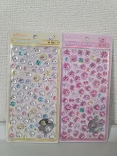 正規品　しずくちゃん ボンボンドロップシール ミニ ３枚セット クーリア