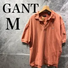 GANT ガント メンズ M オレンジ ポロシャツ 半袖 古着 美品のサムネイル