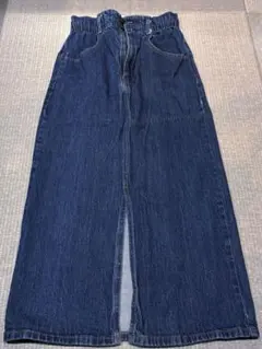 デニム　ロングスカート