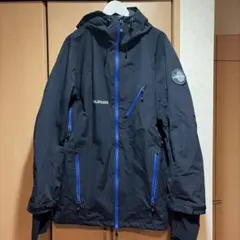 POLEWARDS ブラック マウンテンパーカー　スキー　スノボー　ウェア