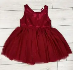 H&M フォーマルドレス 赤　サイズ90