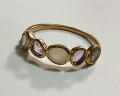 GALA JEWELRY ハーフエタニティリング 10号 刻印あり - メルカリ
