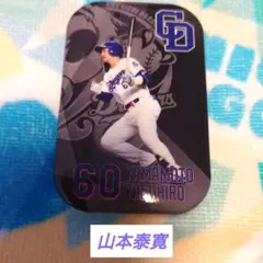 山本泰寛 シークレット スクエア缶バッジ ドラゴンズストア