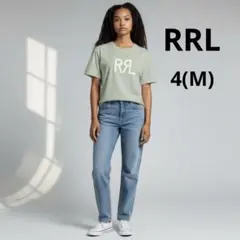 ★美品★ RRL レディース　ロゴ Tシャツ　4 Mサイズのサムネイル