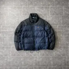 古着 ダウンジャケット バイカラー