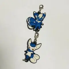 ポケモン　ニャオニクス　ラバー　キーホルダー　ストラップ