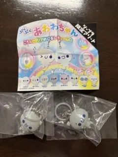 ぷくぷくあわわちゃん ころんとクリアめじるしチャーム　ばいきんくん