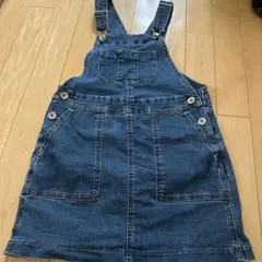 デニム ジャンバースカート オーバーオール