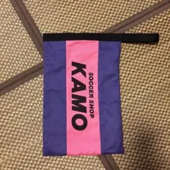 KAMO サッカー シューズケース　紫・ピンク