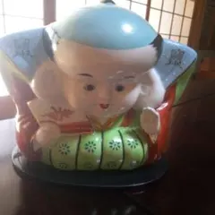 福助 商売繁盛 縁起物 置き物 寿 高さ30cm 希少 - メルカリ