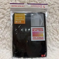 ヒートテック　ウルトラライトタートルネックT長袖　L