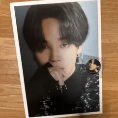 Jimin & BTS A4写真集バッジ付き
