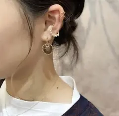 yuknakmak 様専用　agete スモーキークォーツ　K10ピアスチャーム