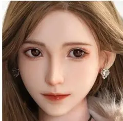 リアルフェイス ドールヘッド 等身大 フルシリコン 植毛 口可動A18 リアルフェイス ドールヘッド 等身大 フルシリコン 植毛 口可動C4