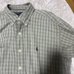 ラルフローレン スポーツ ボタンダウン チェック シャツ S