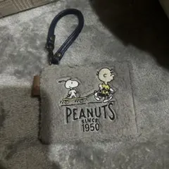 PEANUTS パスケース ネイビー