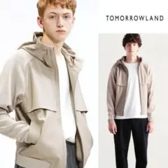 DENIM×TOMORROWLAND ラムレザーパーカー　ブルゾンのサムネイル