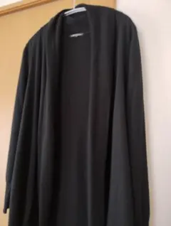 美品！23区　ウール100%　黒のロングカーディガン