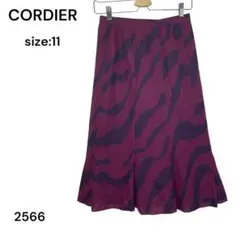 CORDIER　コルディア　スカート　ロング　11 麻　おしゃれ　上品　レトロのサムネイル