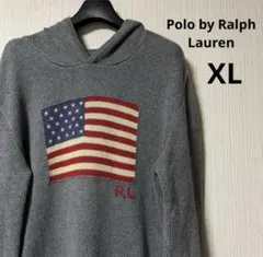 Polo by Ralph Lauren 星条旗 ニット　パーカー