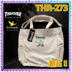 【新品】THRASHER★スラッシャー★THR-273★ショルダートートバッグBのサムネイル