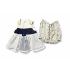 F.O.KIDS 花柄チュニック＆ブルマ セットアップ 80 エフオーキッズのサムネイル