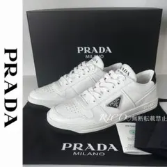 新品未使用 PRADA プラダ ダウンタウン スニーカー ホワイト 38のサムネイル
