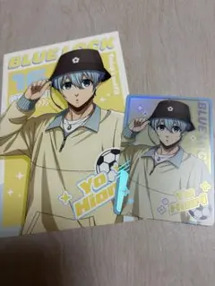 ブルーロック　氷織羊　パステルウェア　キラキラカード　ポストカード