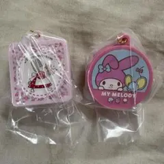サンリオキャラクターズクッキー缶チャーム【マイメロディ＆マロンクリーム】