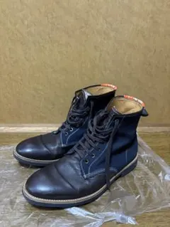 ポールスミス／Paul Smith レースアップブーツ シューズ 本革 ネイビー