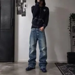 LEVIS 502 archive grunge ヒゲ fade y2k - メルカリ