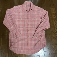 mont-bell 長袖チェックシャツ レッド Mサイズのサムネイル