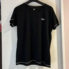 新品 FILA 半袖Tシャツ ブラック L